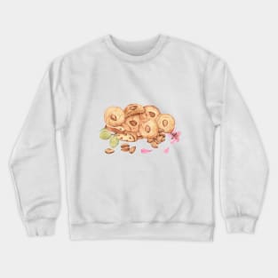 Almond cookies and nuts Crewneck Sweatshirt